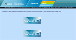 Desktop Screenshot of concursosrrhh.mincyt.gob.ar